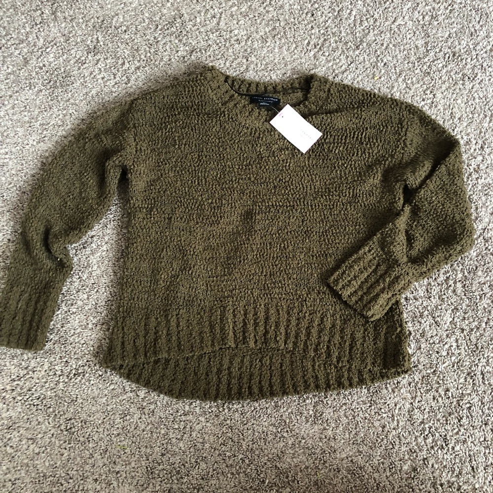 Green sweater